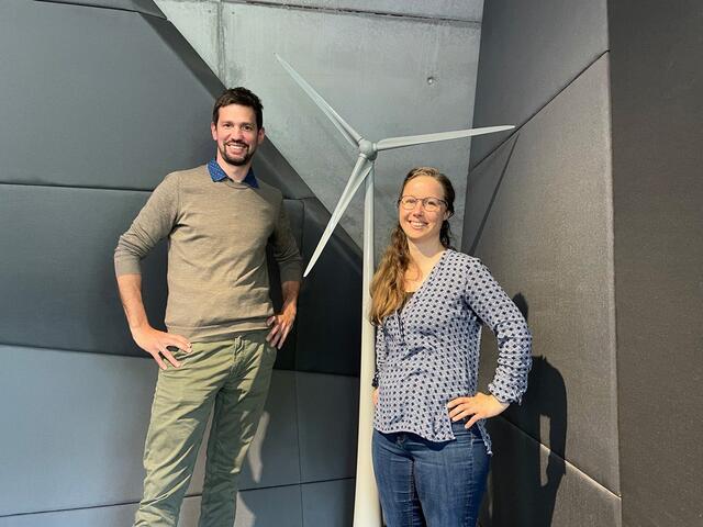 Inhaber Lukas PÜSPÖK und Mitarbeiterin Ramona Schagerl  | Foto: Regionalmedien Burgenland