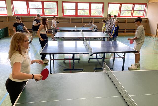 Der Spaß durfte nicht zu kurz kommen. | Foto: Mittelschule Oberpullendorf