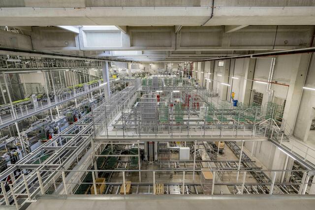 Das Zentrallager in Wels gehört laut Spar zu den modernsten Logistikzentren in Österreich und umfasst mittlerweile eine Fläche von 50.000 Quadratmetern | Foto: Spar