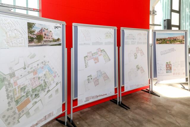 Details zum neuem Bildungscampus am Nordwestbahnhof kann man noch bis 23. Juni in der Nordwestbahnstraße 16 sehen. | Foto: PID/Christian Fürthner