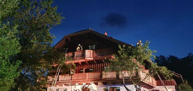 Brand in Großgmain | Foto: FF Großgmain