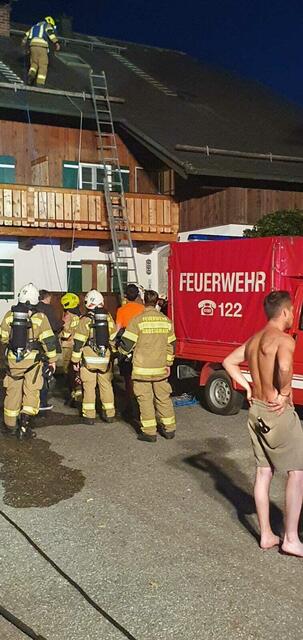 Brand in Großgmain | Foto: FF Großgmain