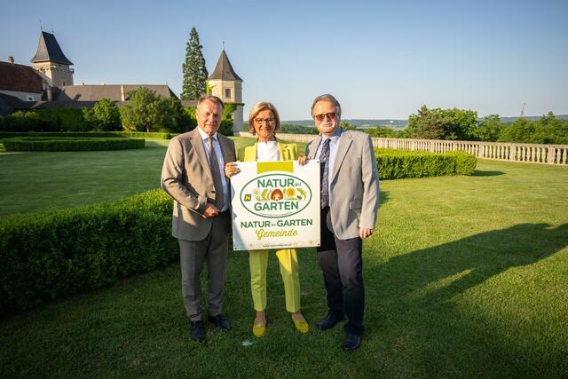 Ökologischer Grünraum Hauskirchen ist neue „Natur im Garten“ Gemeinde