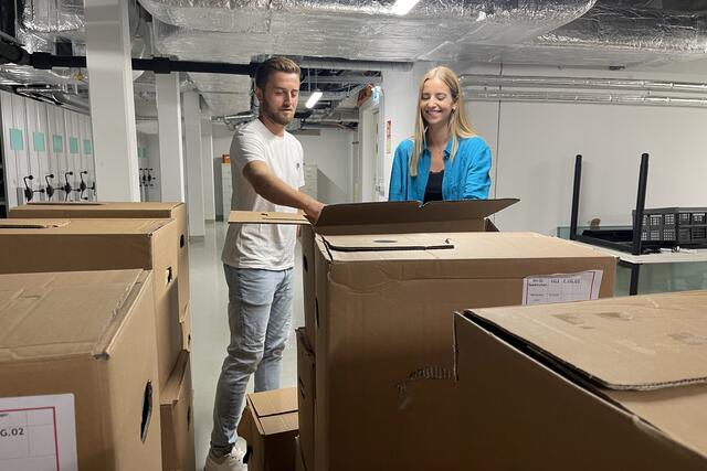 Zusammenpacken und auspacken lautet die Devise.  | Foto: Land Salzburg/Martin Wautischer