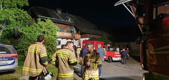 Brand in Großgmain | Foto: FF Großgmain