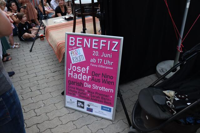 Zahlreiche Künstler und Künstlerinnen spielten in Eisenstadt für den FreuRaum. | Foto: Sandra Koeune