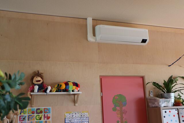 Die Räume im Kindergarten sind ab sofort klimatisiert. | Foto: Gemeinde