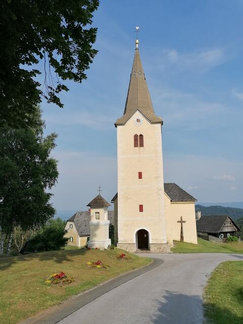 Die Pfarrkirche von St. Katharina in der Wiel | Foto: MG Wies