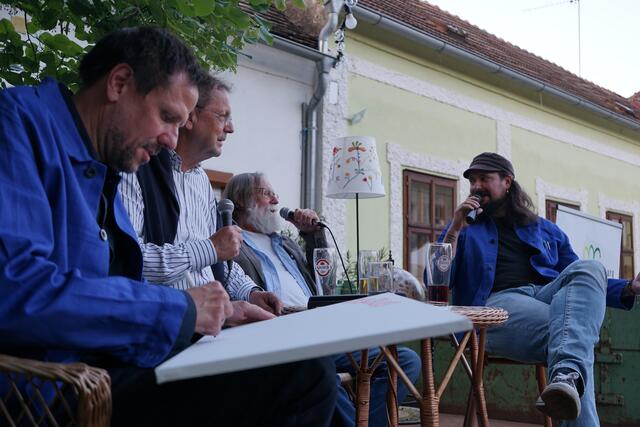 Zu Gast waren Wolfgang Weisgram, Journalist bei "DerStandard" und Jakob Michael Perschy von der Burgenländischen Landesbibliothek | Foto: Stadtgemeinde Mattersburg