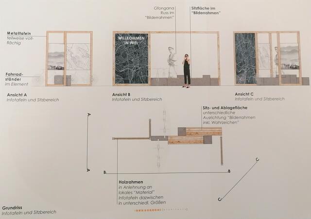 Der Bereich beim "Ruß" im Ortszentrum von St. Katharina in der Wiel wird aufgewertet werden. | Foto: Bramberger