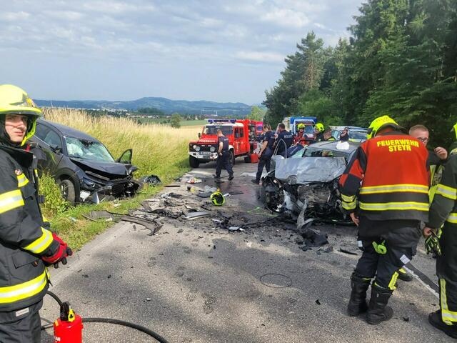 Foto: Technischer Zug der FF Steyr