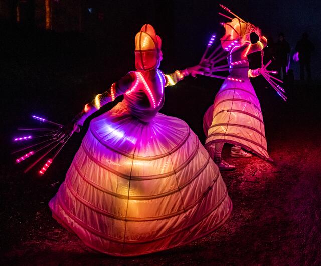 Blockheide Leuchtet 2019 | Foto: Andreas Biedermann