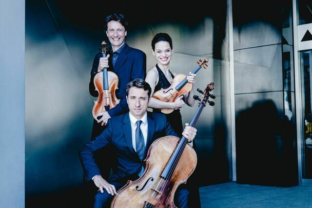 Das "Kreisler Trio Wien" spielt in der Pfarrkirche Göttlesbrunn.  | Foto: Andrej Grilc