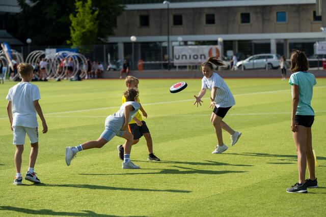Beim "Sports4fun"-Ferienprogramm, der Sportunion Salzburg, können Kinder und Jugendliche verschiedene Sportarten ausprobieren. | Foto: Marc Schwarz