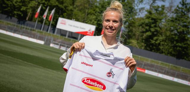 Celina strahlt Energie aus! | Foto: Homepage 1. FC Köln