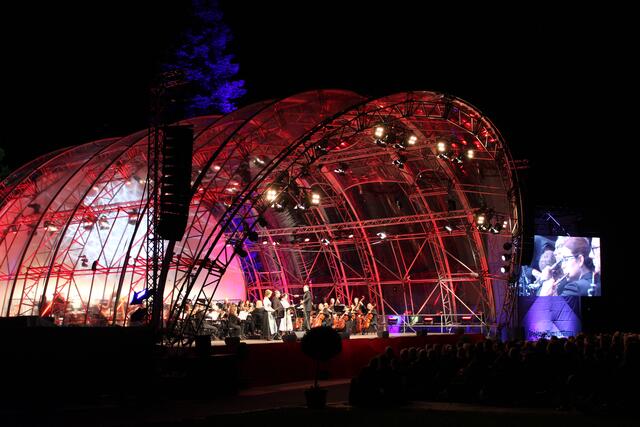 Klassik in den Alpen und Kitzbühel Klassik wieder im Kitzbüheler Pfarrau-Park. | Foto: Archiv/Mühlberger
