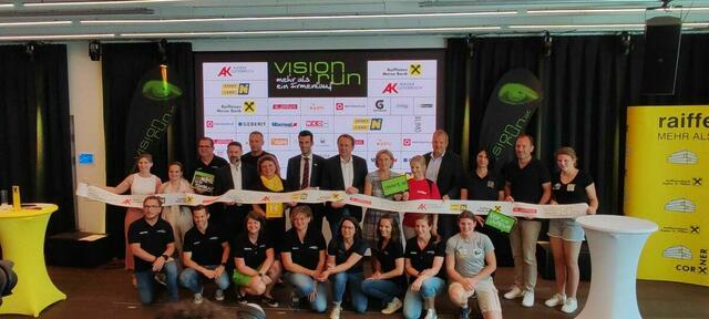 Hohe Ziele beim Vision Run 2023: Man möchte das Gesamtspendenziel von 175.000 Euro erreichen. | Foto: MeinBezirk.at/Philipp Belschner