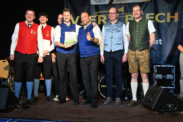 Die Stadtkapelle Bad St. Leonhard glänzte mit einer Tagesbestzeit in der Stufe D. | Foto: Privat