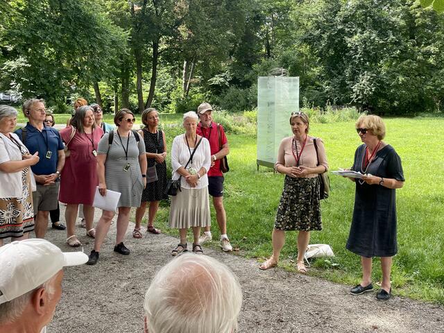 Spannendes zu den gründerzeitlichen Innenhöfen gab es bei einem Spaziergang durch St. Leonhard zu hören. | Foto: MeinBezirk.at