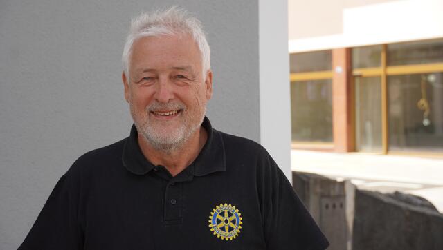 Heinz Rieder blickt zufrieden auf sein Jahr als Rotary-Governor zurück. | Foto: Felix Hallinger