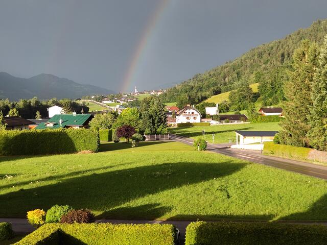 ...und ein schöner Regenbogen... | Foto: I.Wozonig
