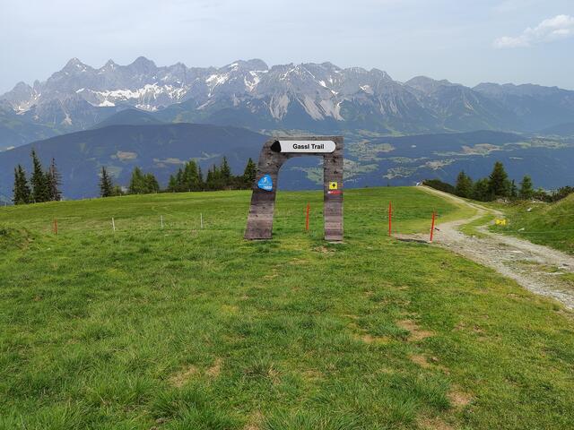 Auch für Mountainbiker gibt es da tolle Strecken... | Foto: I.Wozonig