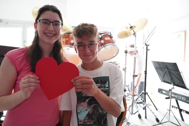 Die beiden Hauptakteure Kimberly Schulmeister und Laurin Kolm | Foto: Evi Leutgeb