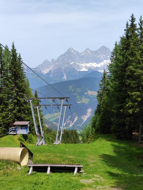 Das Dachsteinmassiv... | Foto: I.Wozonig