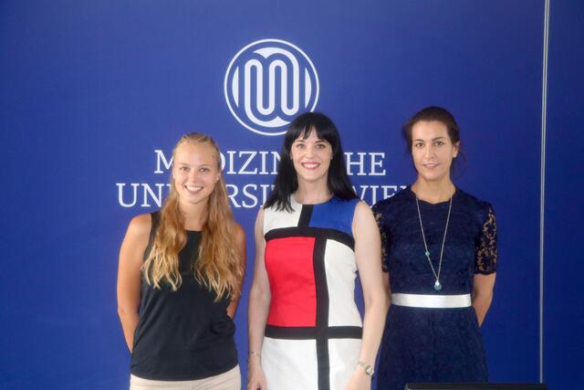 Das Organisationsteam: Olivia Slepecka-Dobner, Nicole Amberg und Caroline Stremnitzer (v.li.n.re.) | Foto: Ulrike Kozeschnik-Schlick