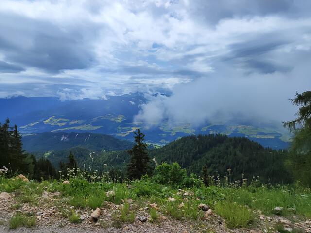 Schön in das Tal zu schauen... | Foto: I.Wozonig