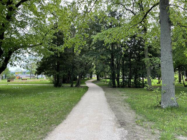 Im Stadtpark Atzgersdorf. | Foto: Lisa Kammann