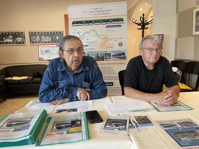 Richard Fuchs (l.) und Johann Lösch haben sich viel vorgenommen. | Foto: RegionalMedien