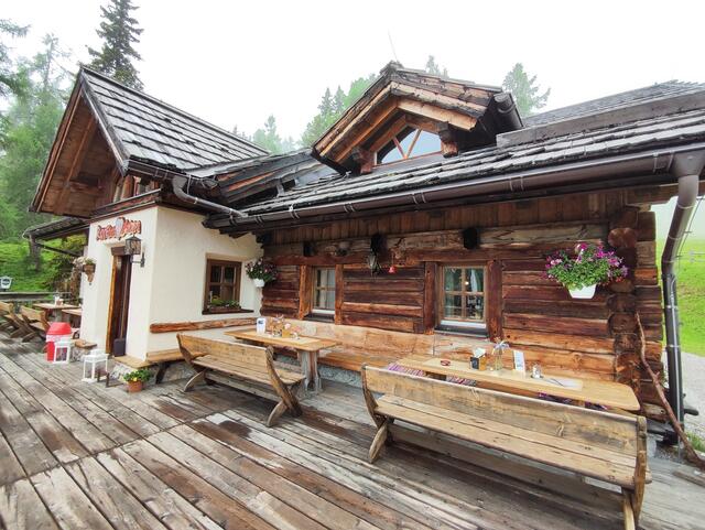 Die Hütte auf der ROSEMIALM. | Foto: I.Wozonig