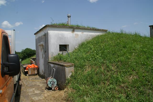 Der alte Hochbehälter muss einem Neubau weichen.