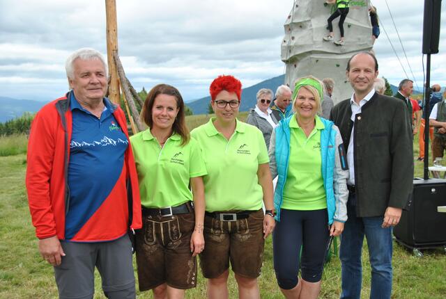 v.l.n.r. Walter Berger, Babsi Lang, Eva Gruber, Andrea Winkelmeier, Jürgen Dumpelnik | Foto: Tamara Himsl
