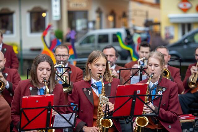 Junge Musikerinnen der Obergailtaler Trachtenkapelle | Foto: Andreas Lutche