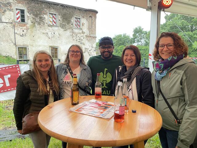 Sophie Messerer, Elisa Schmidt, Michael Loey, Doris Punz und Ingrid Schindele | Foto: Martina Schweller 