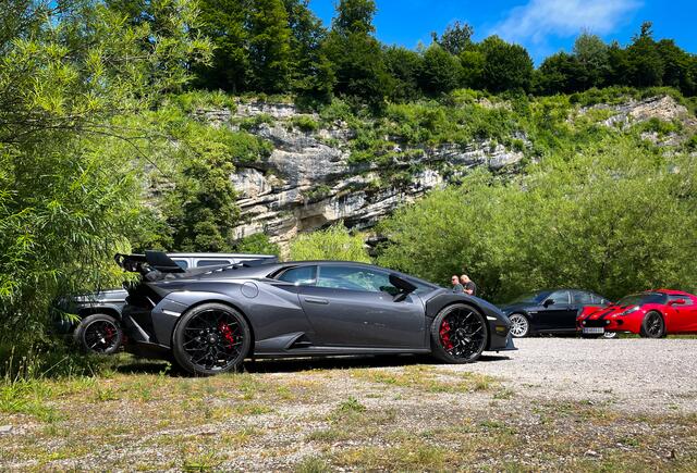 Augenschmaus für Auto-Fans: Die Palfinger Sportwagen-Ausfahrt kam zum Zoo Salzburg. | Foto: Stefan Schubert
