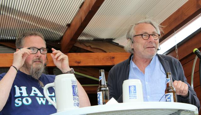 Das "dynamische Kabarettduo" Waidhofer und Schörner sorgten für Spass und gute Unterhaltung | Foto: Claudia Seidl