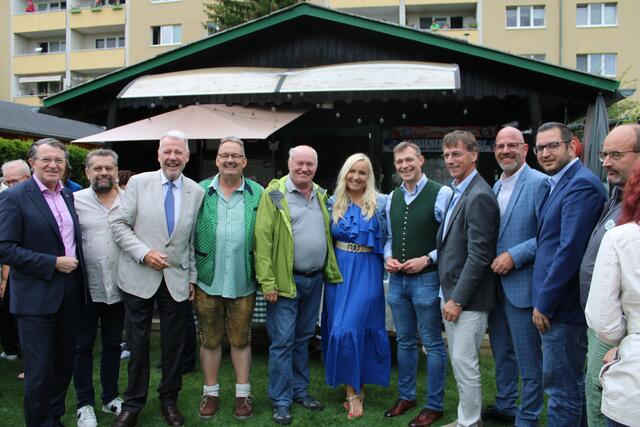 Franz Piribauer, Franz Lechner, Klaus Schneeberger, Hannes Winkler, Wilbert Leitgeb, Marlena Martinelli, Philipp Gruber, Franz Hatvan, Norbert Horvath, Philipp Gerstenmayer. | Foto: Claudia Seidl