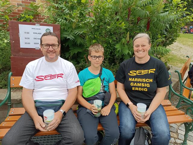 Roman, Pascal und Beate freuen sich auf die SEER