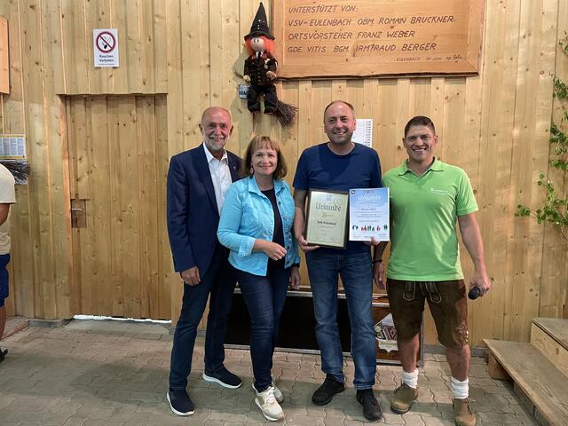 Bgm. Josef Schaden, Bgm. Anette Töpfl, Werner Falkner, Thomas Zimmel

 | Foto: (2) Töpfl