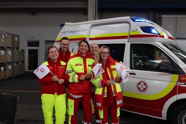 Der Samariterbund unterstützte die Veranstaltung. | Foto: Reischl