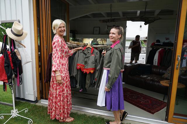 Isabella Dorfer mit Katrin Maschke. | Foto: MeinBezirk.at (alle) 