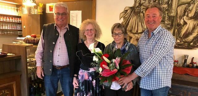 Karl Trasischker (rechts) ist neuer Obmann der Seniorenbund-Ortsgruppe Himmelberg. Gemeinschaft wird weiter hochgehalten. | Foto: Privat