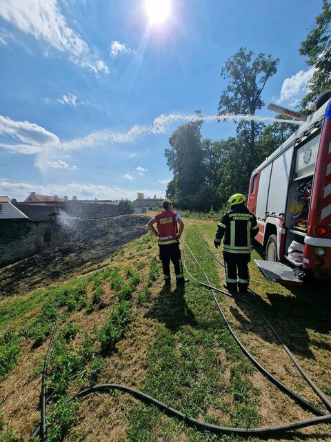 Ein schnelles Eingreifen der Feuerwehr verhinderte Schlimmeres.  | Foto: Stadtfeuerwehr Eisenstadt