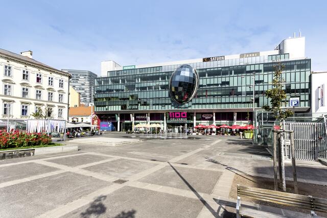 Das neue "1100 Columbus" bringt mehr Leben in den unteren Bereich der Favoritenstraße. | Foto: 1100 Columbus/pia.pink