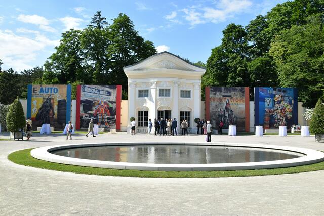 Die Orangerie bei der Eröffnung von La Gacilly Baden. | Foto: Preineder
