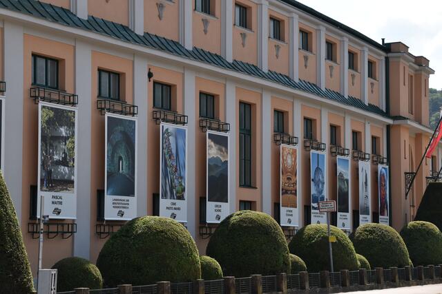 Das Fotofestival erstrahlt auch am Thermalstrandbad in Baden. | Foto: Preineder