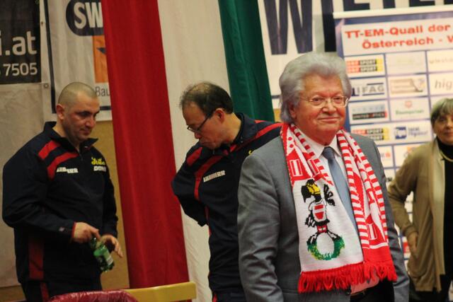 Tischtennis-Präsident Hans Friedinger